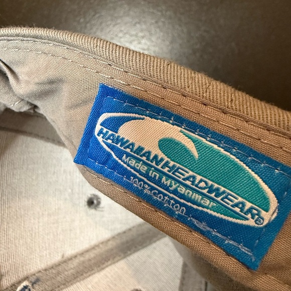 Hawaiian headwear Kauai beige hat - Picture 5 of 5